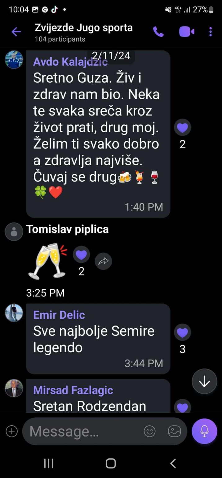 Semir Tuce proslavio 60 ti rođendan a evo ko mu je sve čestitao od