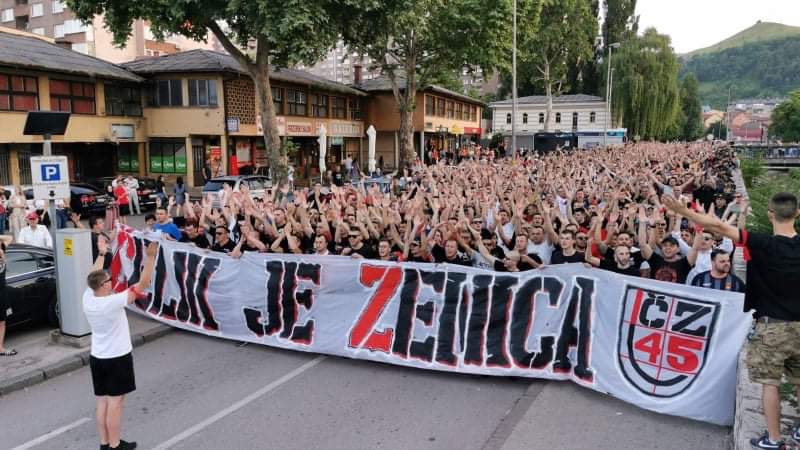 VIDEO: Navijači Čelika protestuju na ulicama Zenice