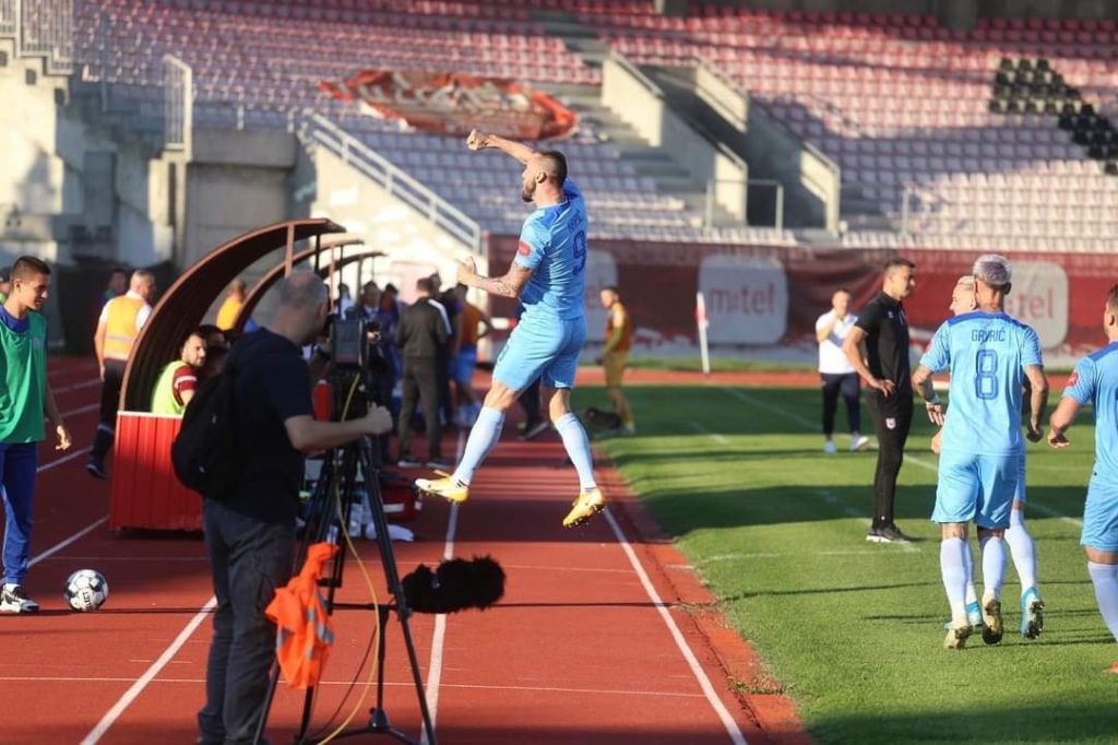 Hebibović u 90. minuti donio bod Sarajevu protiv Tuzla Cityja
