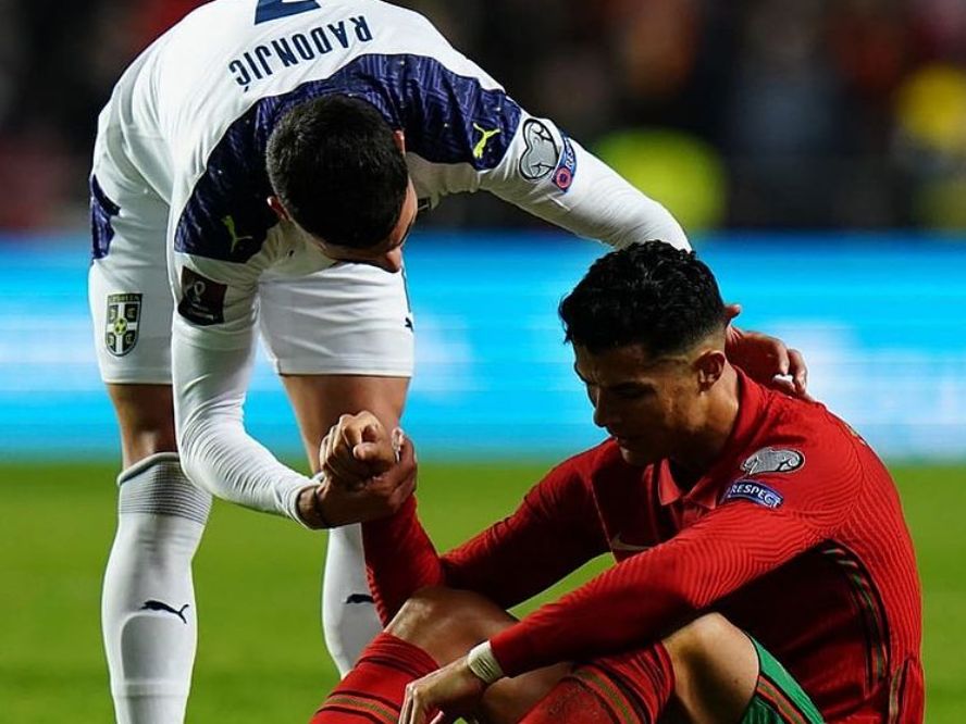 Reprezentativac Srbije otkrio šta je rekao uplakanom Ronaldu