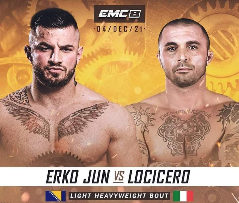 Erko Jun se u subotu bori protiv Locicera: ”Jedva čekam da uđen u oktagon”