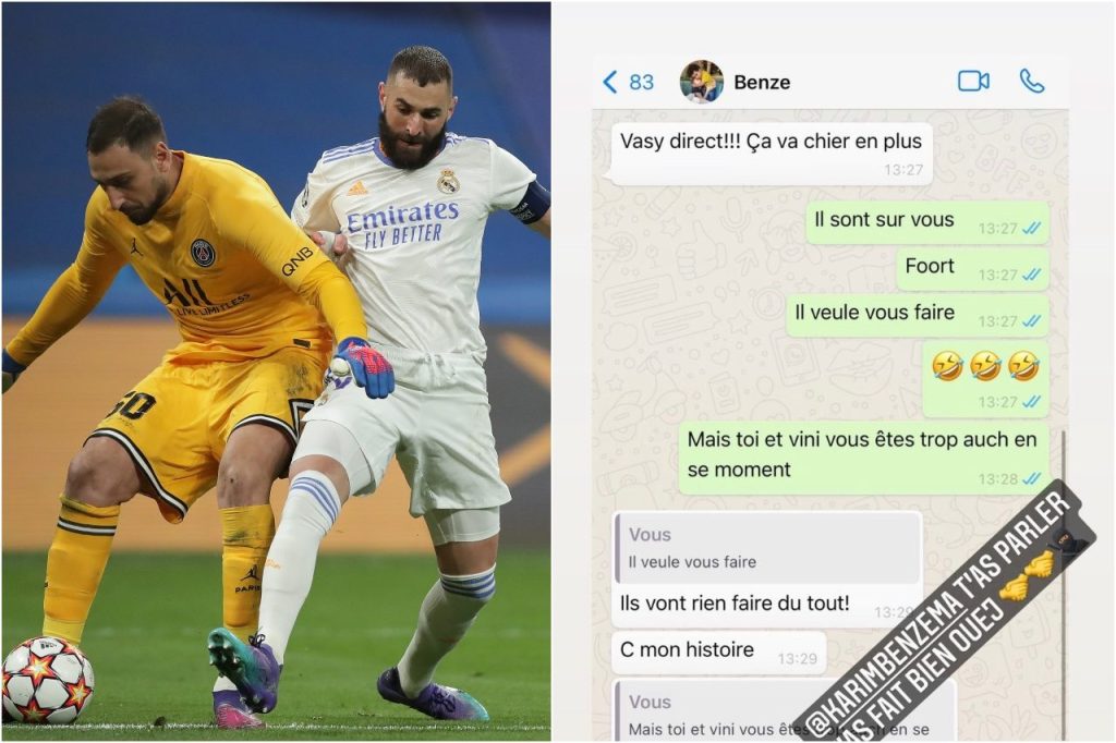 Procurila Benzemina prepiska prije utakmice sa PSG-om: Rekao je prijatelju šta će se dogoditi