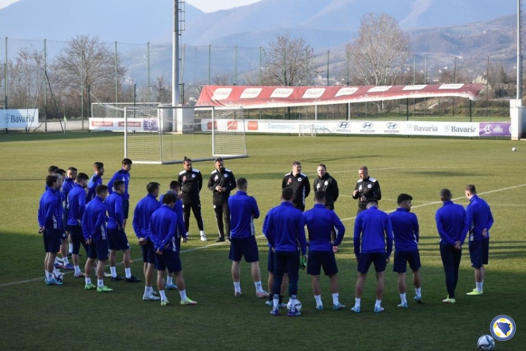 Bh. reprezentacija trenirala u Zenici uoči meča protiv Luksemburga