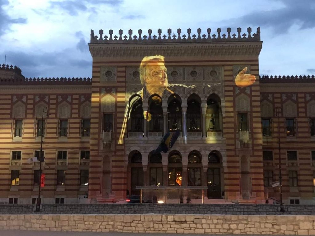 Vijećnica u Sarajevu u znaku legendarnog Osima