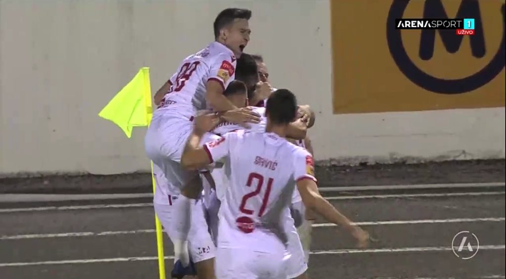 Niko Janković pogodio direktno iz kornera za vodstvo Zrinjskog!