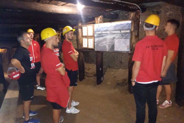 Fudbaleri Slobode posjetili piramide u Visokom, optimistični pred duel sa Igmanom