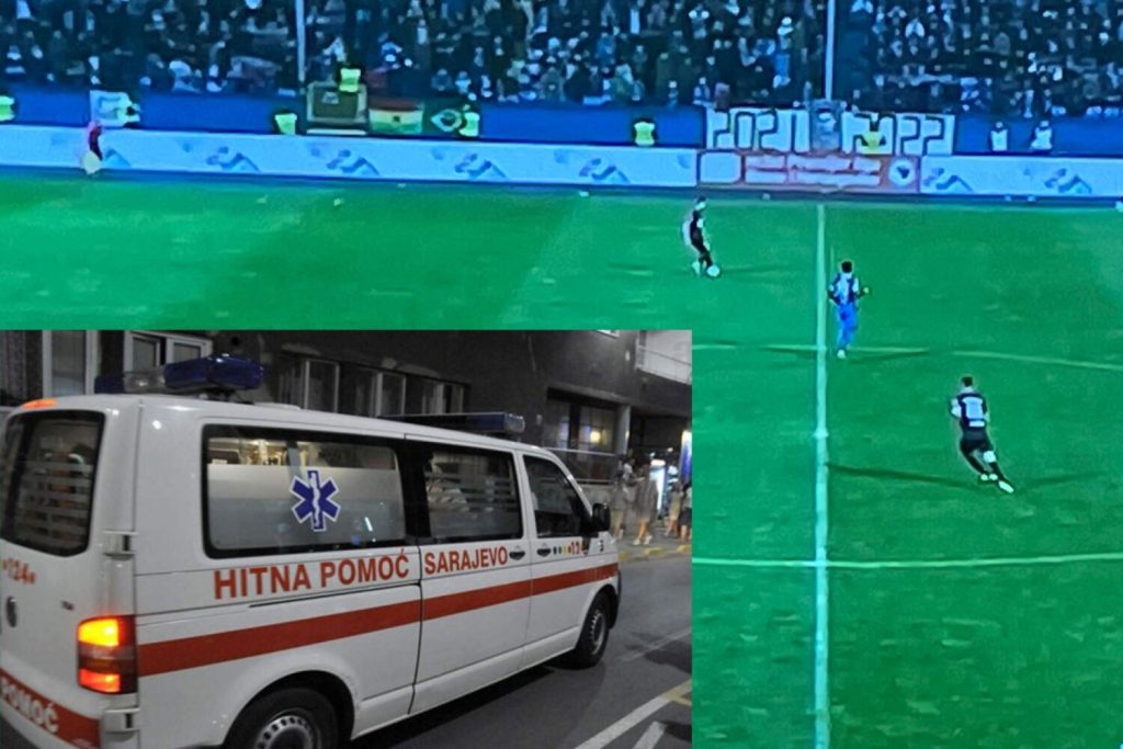 Navijač Želje iz Hrasnice pao sa zapadne tribine