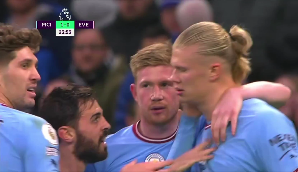 Novogodišnja magija Mahreza i gol Haalanda za vodstvo Cityja protiv Evertona (VIDEO)