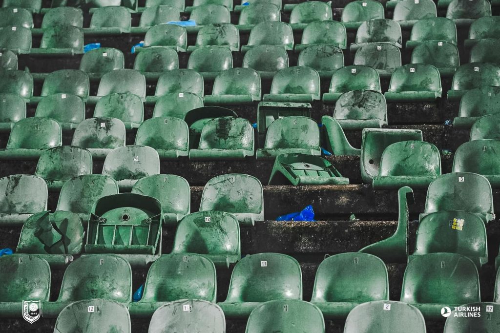 FK Sarajevo nakon derbija traži nadoknadu štete nastalu na južnoj tribini Koševa