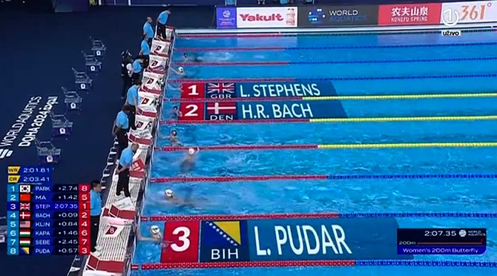 Pogledajte dramatičnu završnicu u kojoj je Lana Pudar stigla do medalje