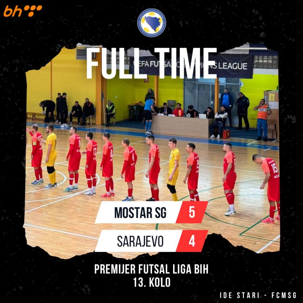 Najava, 16. kolo Premijer futsal lige BiH