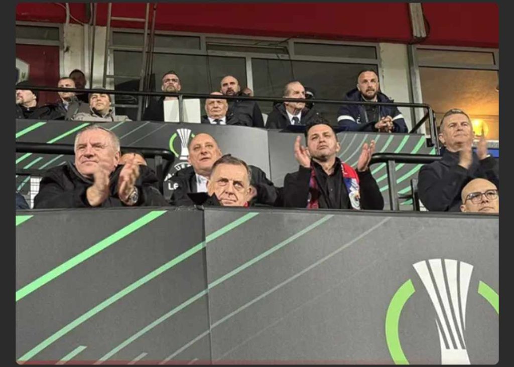 Namršteni Dodik večeras gleda možda posljednji put utakmicu Borca