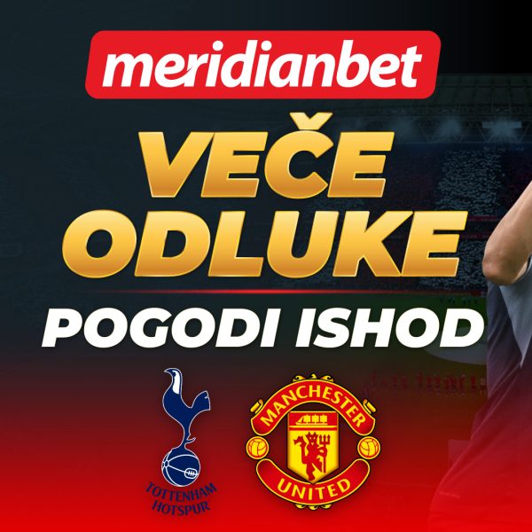 Meridian ima najveće kvote za finale Lige Evrope: Tottenham 2.80, Manchester United 2.60