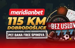 START BEZ USLOVA: Meridian poklanja 115 KM