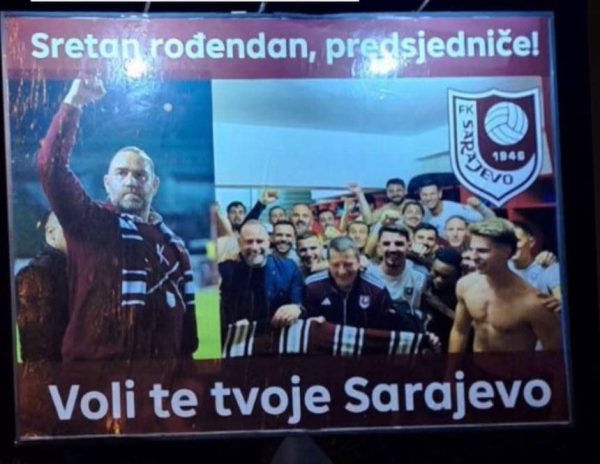 U Sarajevu osvanuo bilbord u čast Ismiru Mirviću, ovo je razlog</a>