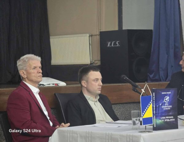 U Cazinu promovisana knjiga ‘Liga prvaka u 21. stoljeću’ Nedžada Redžića</a>