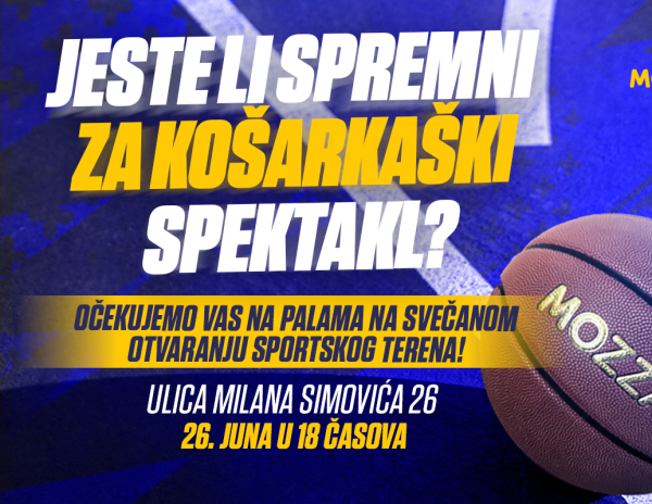 Kompanija Mozzart i Željko Rebrača otvaraju sportski teren na Palama</a>