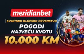 MERIDIAN DOMINACIJA: Pogodi najveću kvotu, uzmi keš!