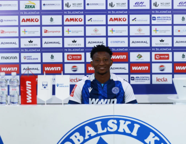 Željezničar ne planira stati: Nigerijski fudbaler stigao na Grbavicu!</a>