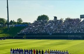 U Celju nevjerovatne scene: Igraju Slovenija i BIH, sve u znaku ljiljana, bh. navijači dominiraju