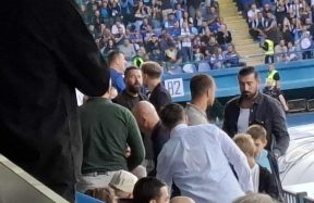 Grbavica je proključala kada je spiker najavio Džeku, stigao je i čovjek zbog kojeg će Željin kapiten imati poseban motiv