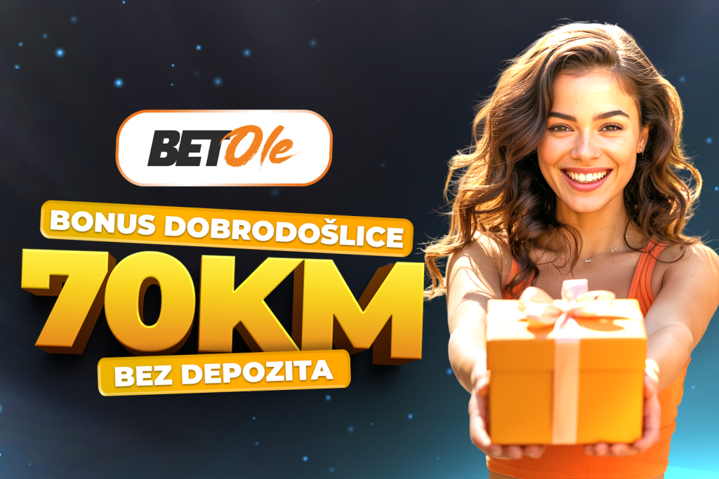 BetOle ljetnja akcija – preuzmi odmah 70 KM