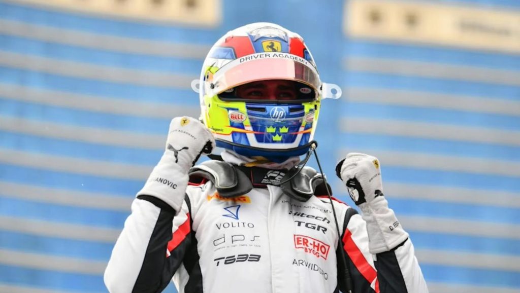 Historijski trenutak: Dino Beganović slavio prvi put u F2!