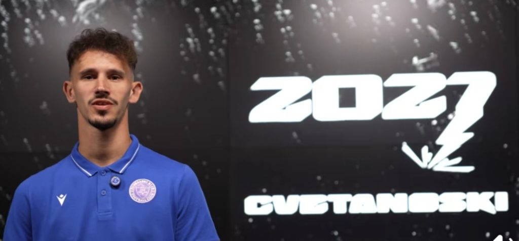Cvetanoski u Željezničaru do 2027. godine, objava Plavih ”grmi”