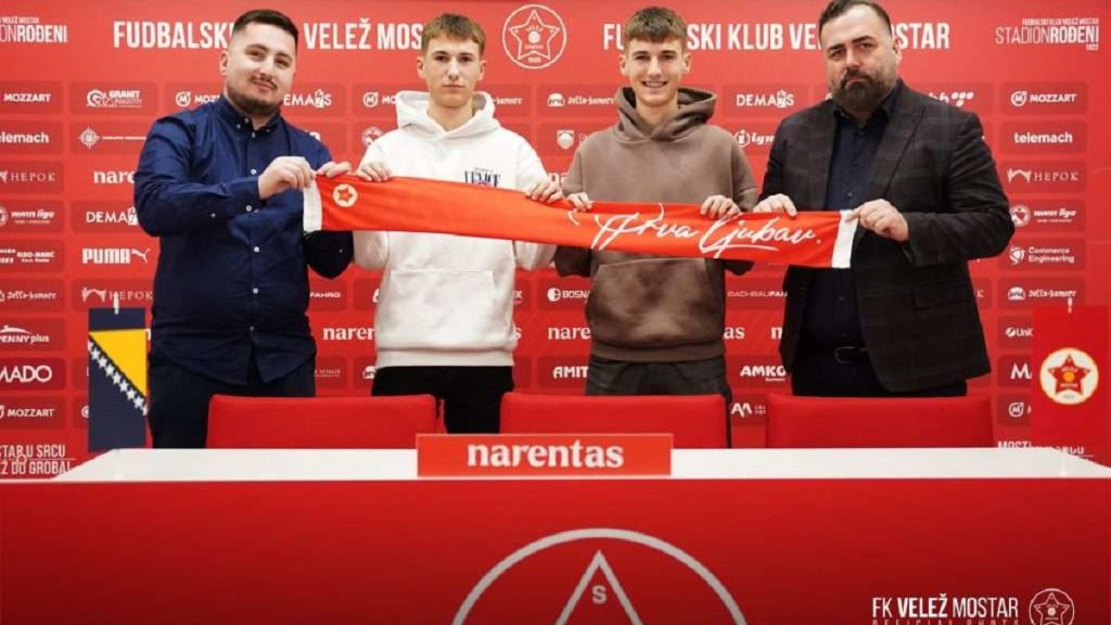 Velež pojačao omladinski pogon – u Mostaru stigli mladi blizanci