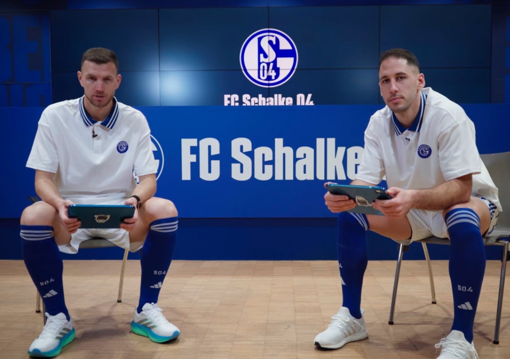 Edin Džeko i Nikola Katić pred kamerama Schalkea: “Zbog bureka bi se mogli potući”