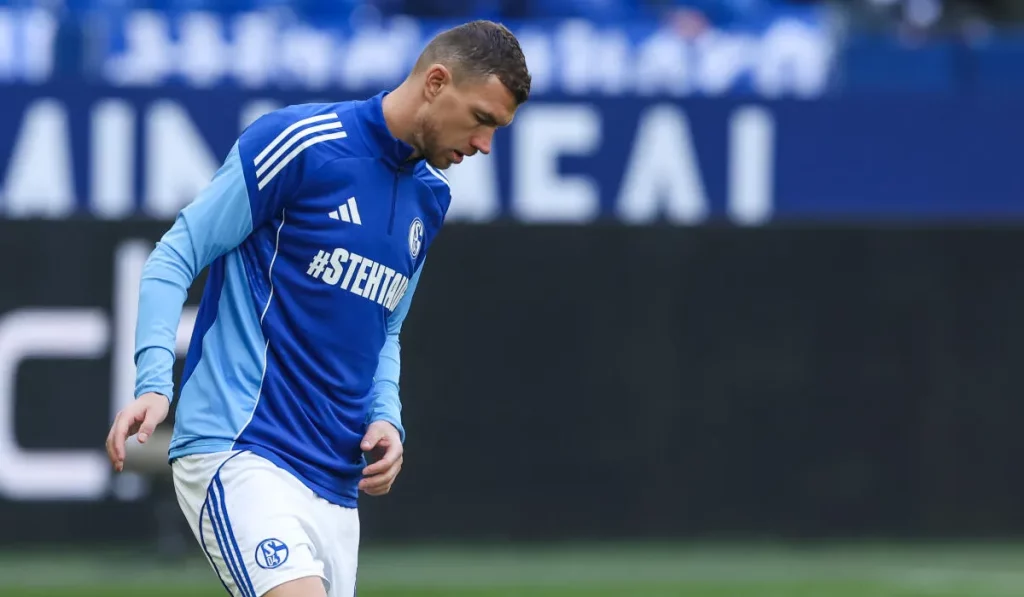 dzeko trening