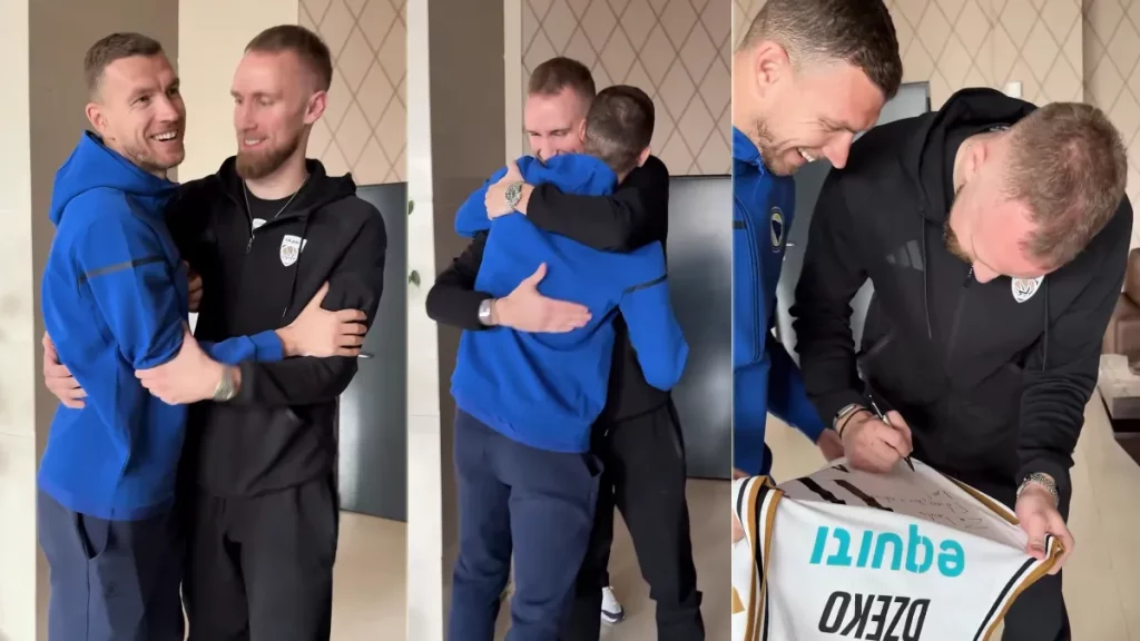 Džeko ugostio Musu edin džeko i džanan musa