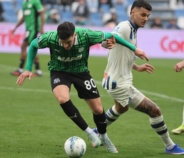 Tarik Muharemović u dresu Sassuola