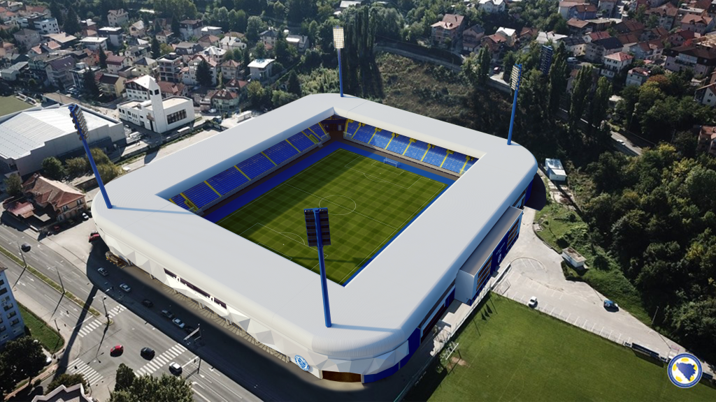 Sportske i U.G. Tribina predstavljaju: Kako bi mogao izgledati kompletno završen stadion Grbavica