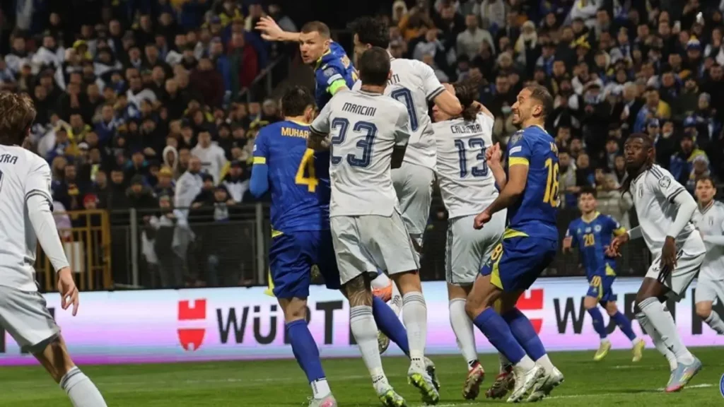 detalj s utakmice bih italija