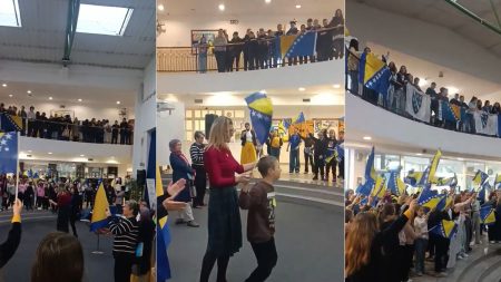 osnovna škola sokolje slavlje nakon pobjede bih