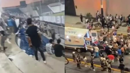 peru srusila se tribina