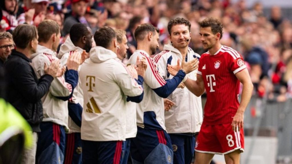 Bayern se oprostio od Leona Goretzke nakon osvajanja Bundeslige