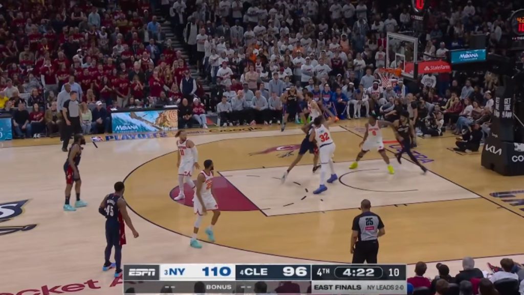 New York na korak od NBA finala nakon velike pobjede protiv Clevelanda New York Knicks slavili protiv Cleveland Cavaliersa u finalu Istoka