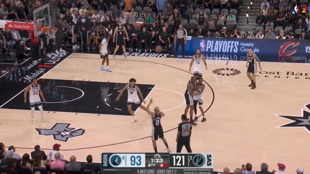 Spursi razbili Minnesotu i stigli na korak od finala Zapada San Antonio Spurs vs Minnesota Timberwolves