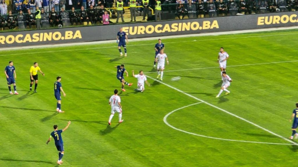 Dvije stative BiH i zicer Makedonaca za 45 minuta na Koševu bih sjeverna makedonija