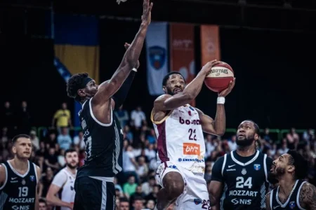 Bosna i Partizan odigrali su uzbudljiv meč