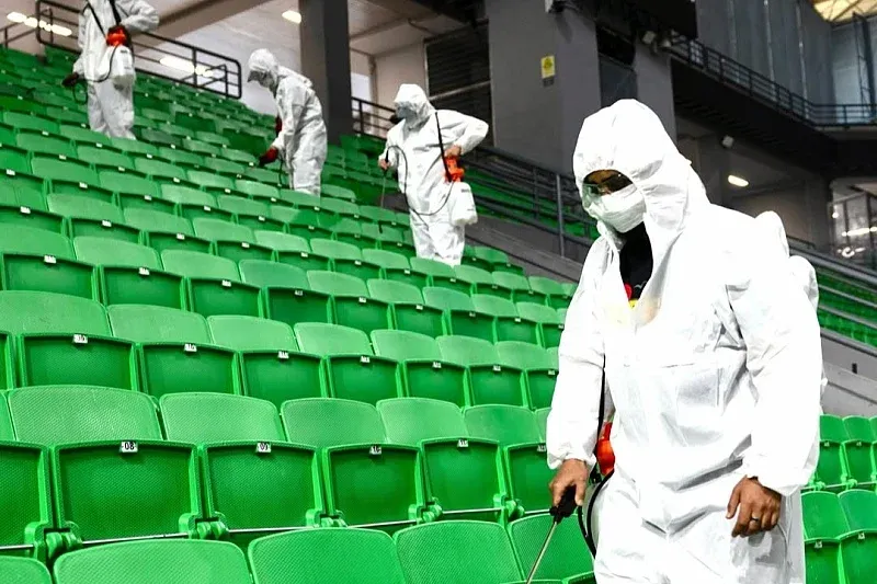 Panathinaikos nakon slavlja Olympiacosa dezinfikovao OAKA Arenu! Dezinfekcija u OAKA Centru