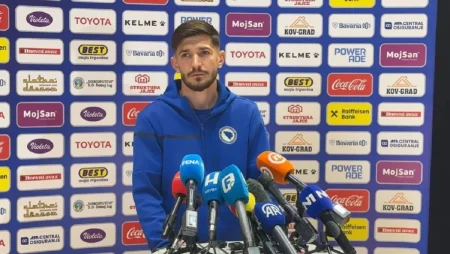 Armin Gigović na Press konferenciji