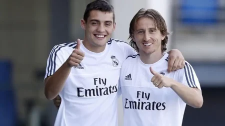Kovačić i Modrić u dresu Reala