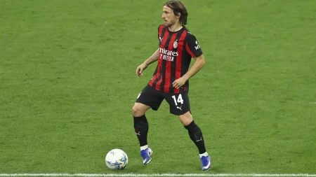 Luka Modrić u dresu Milana