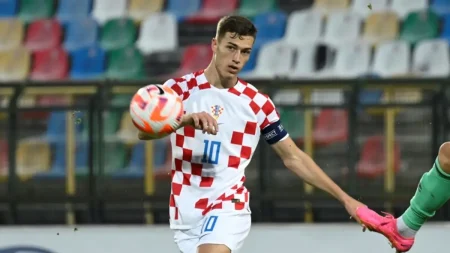 Luka Sučić u dresu Hrvatske