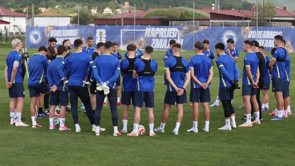 trening reprezentacija bih