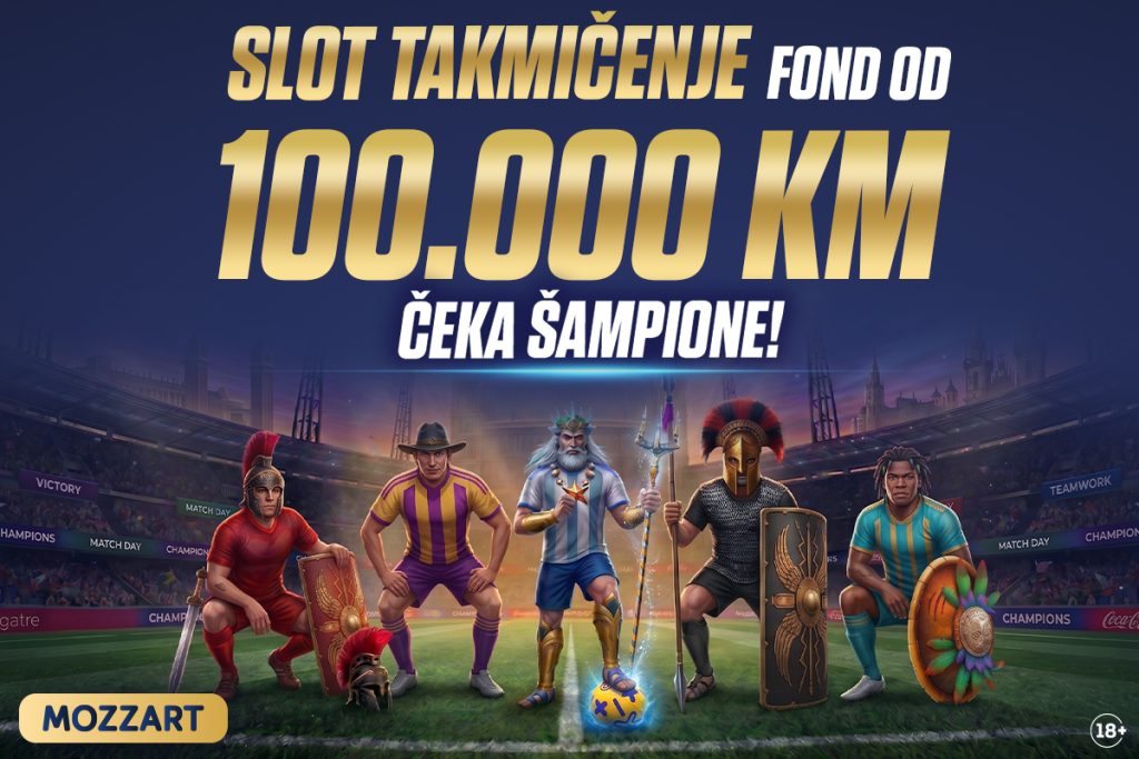 Fudbalska groznica stigla i na slotove: U igri čak 100.000 KM!
