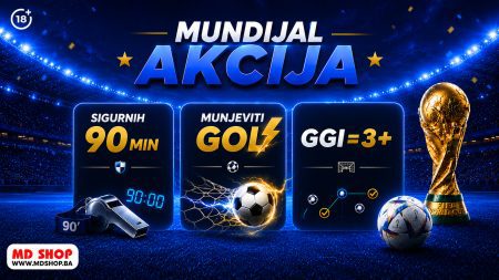 Mundijal akcija: Bez stresa tokom Svjetskog prvenstva!